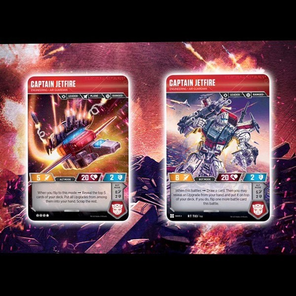 Omega Supreme Jetfire War For Cybertron Siege Ii Transformers Trading Card Game  (2 of 2)
